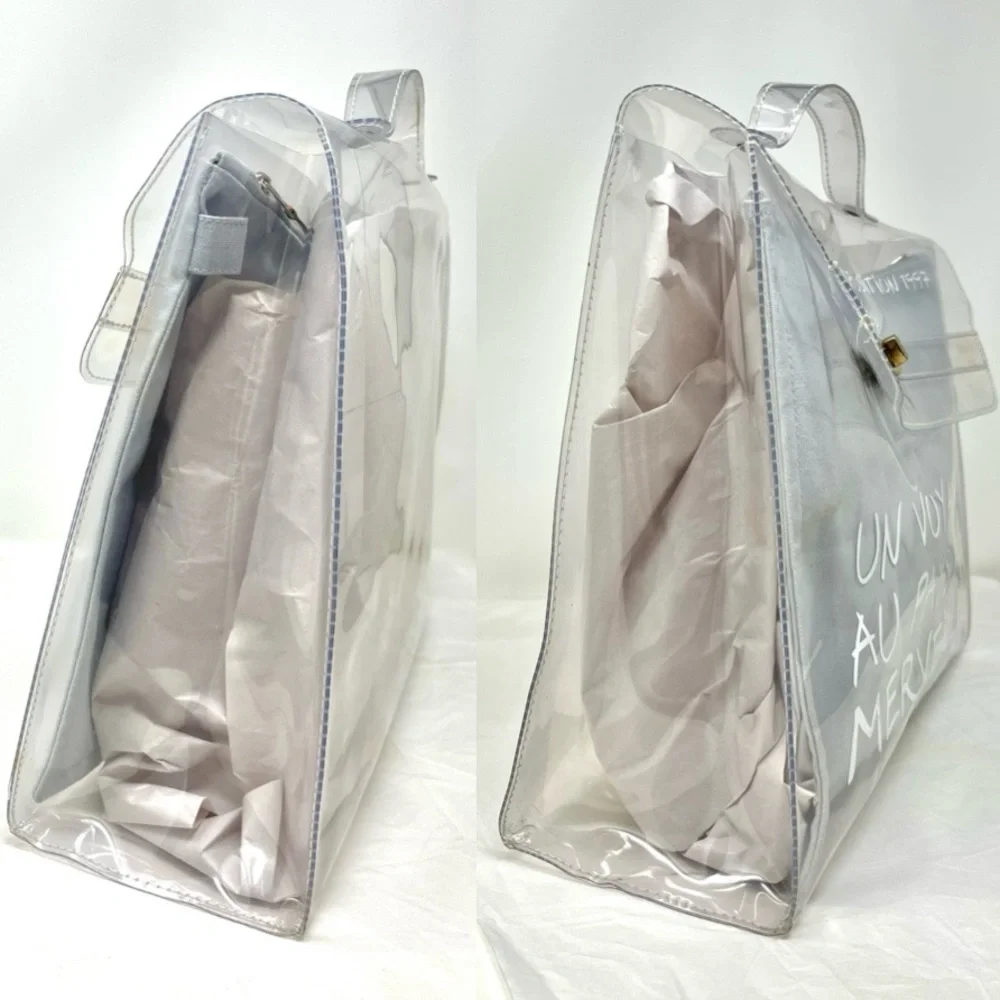 Hermes Clear Vinyl Kelly 40 Bag from 1997 Expo - Picture 12 of 14